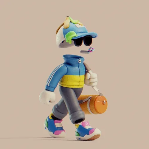 Invisible Friends 3D #1341