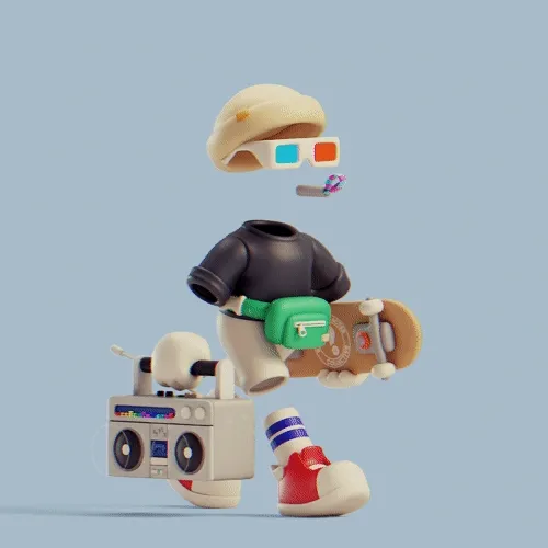Invisible Friends 3D #667