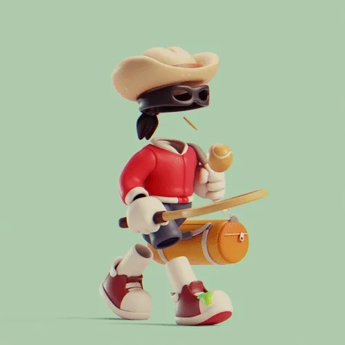 Invisible Friends 3D #1330
