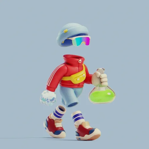 3d Invisible Friends