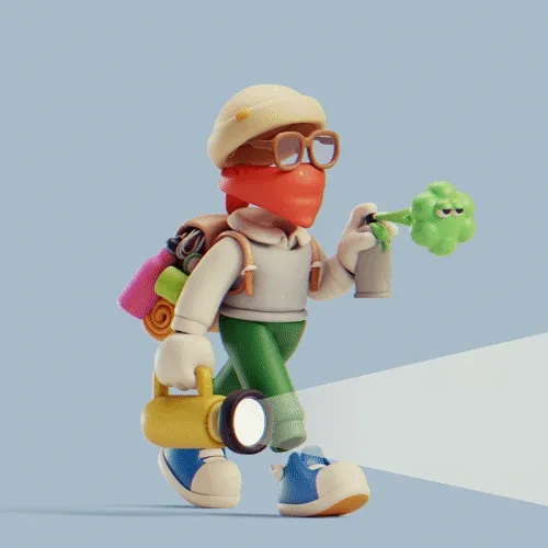 3d Invisible Friends