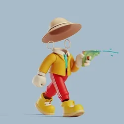 Invisible Friends 3D #2178