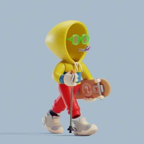 3d Invisible Friends