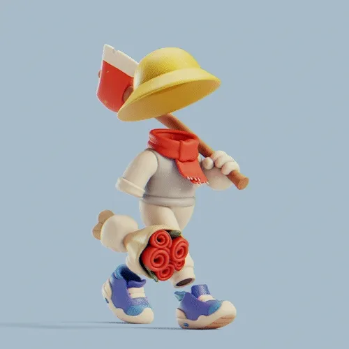 Invisible Friends 3D #1714