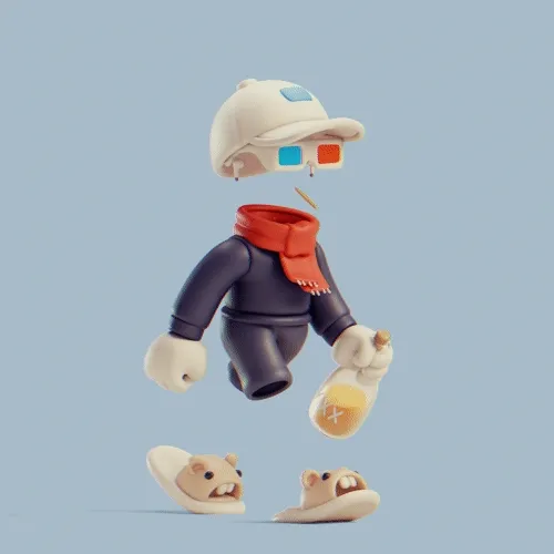 3d Invisible Friends