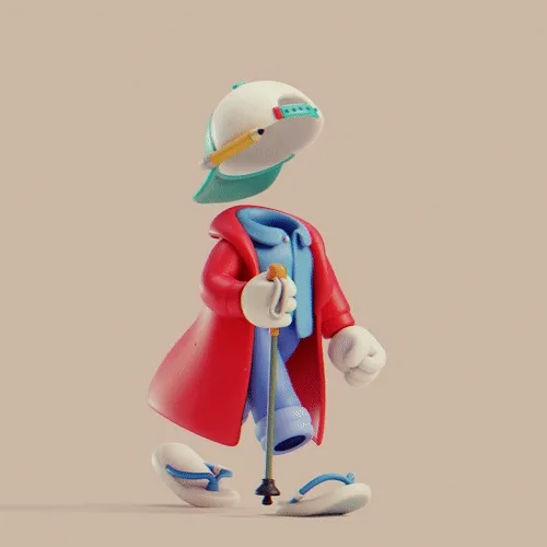 3d Invisible Friends