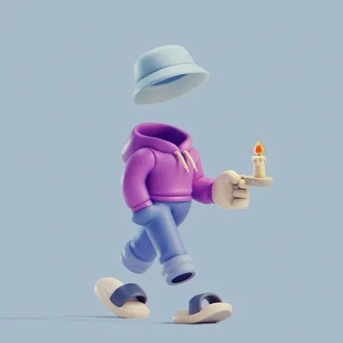 3d Invisible Friends