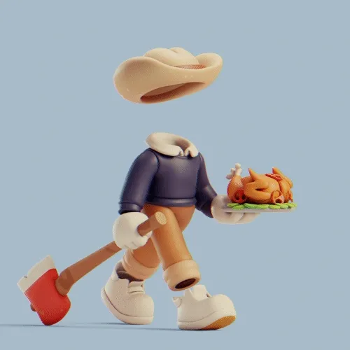 3d Invisible Friends