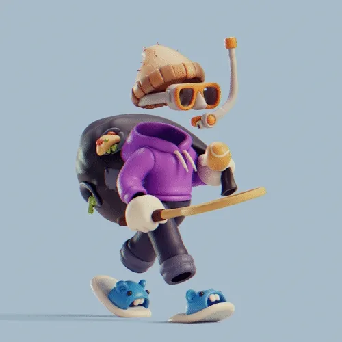 Invisible Friends 3D #1826