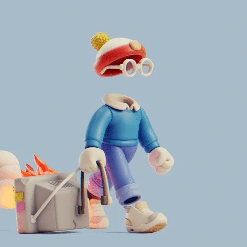3d Invisible Friends