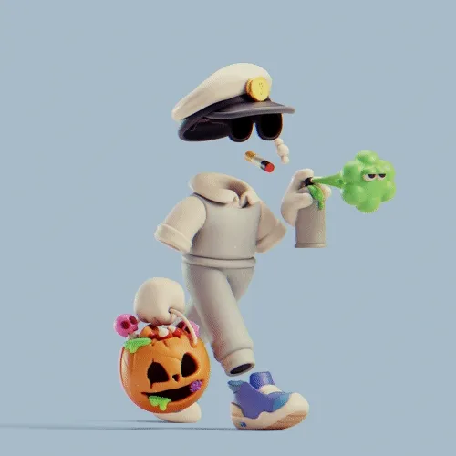 Invisible Friends 3D #475