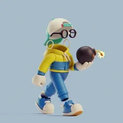 Invisible Friends 3D #407