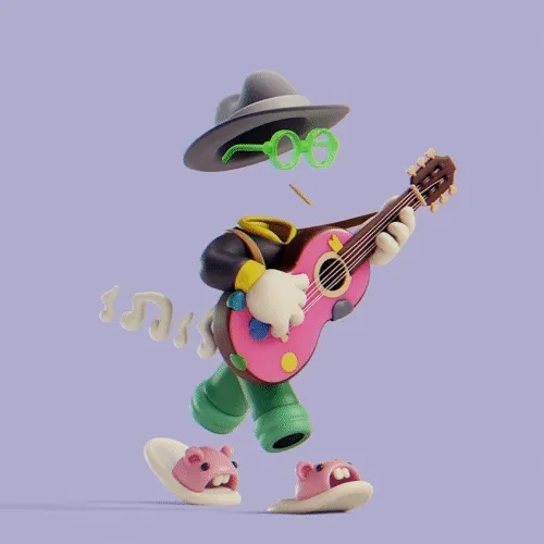Invisible Friends 3D #4344