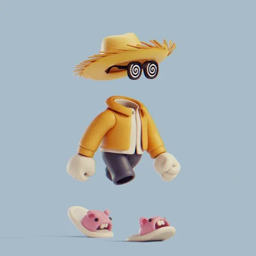 Invisible Friends 3D #3564