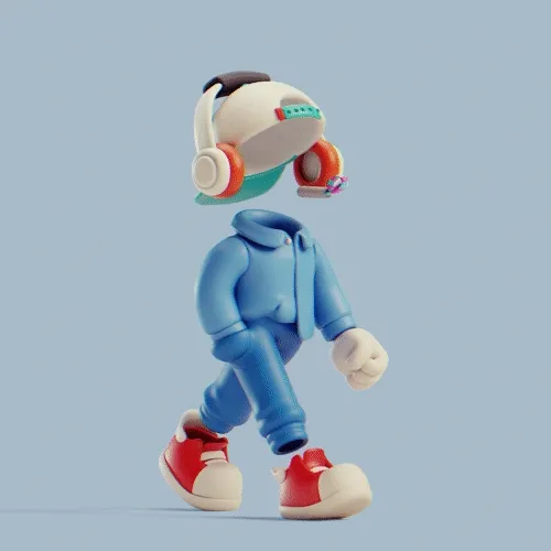 3d Invisible Friends