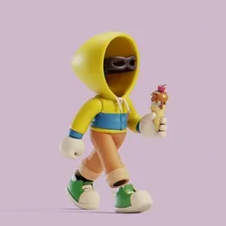 Invisible Friends 3D #2199