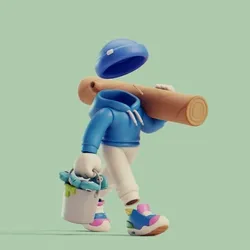 Invisible Friends 3D #1916