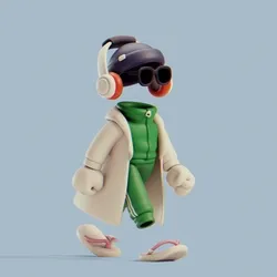 Invisible Friends 3D #1628