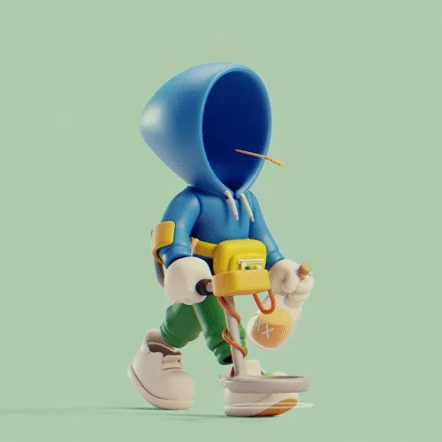 Invisible Friends 3D #4971