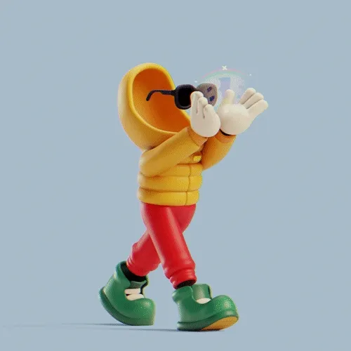 Invisible Friends 3D #651