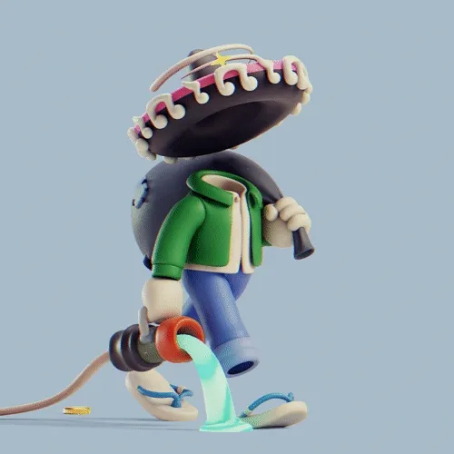 Invisible Friends 3D #2539