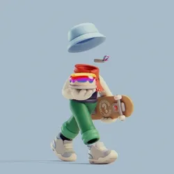 Invisible Friends 3D #2732