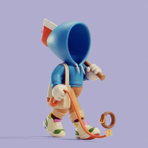 Invisible Friends 3D #4998
