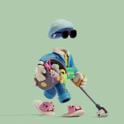 Invisible Friends 3D #4130