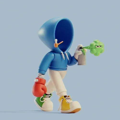 Invisible Friends 3D #2488