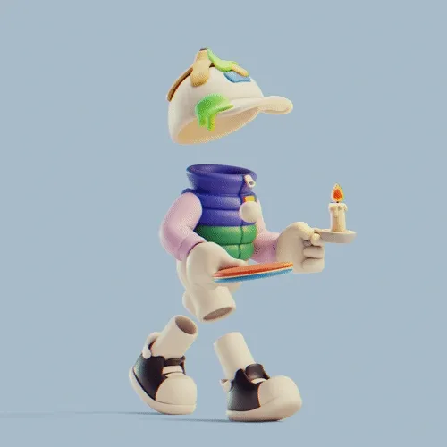 3d Invisible Friends