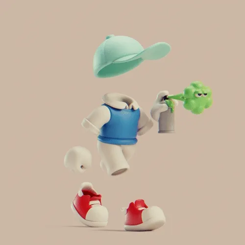 Invisible Friends 3D #3668