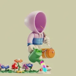 Invisible Friends 3D #3247