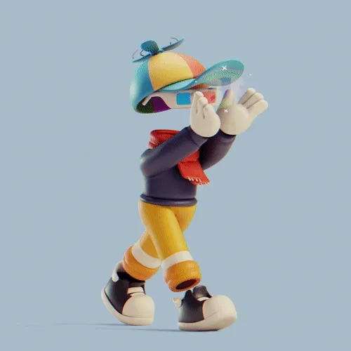 Invisible Friends 3D #2138