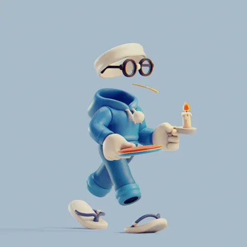3d Invisible Friends