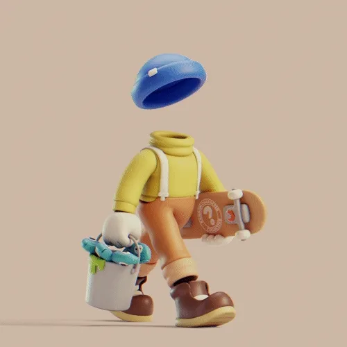 Invisible Friends 3D #1917