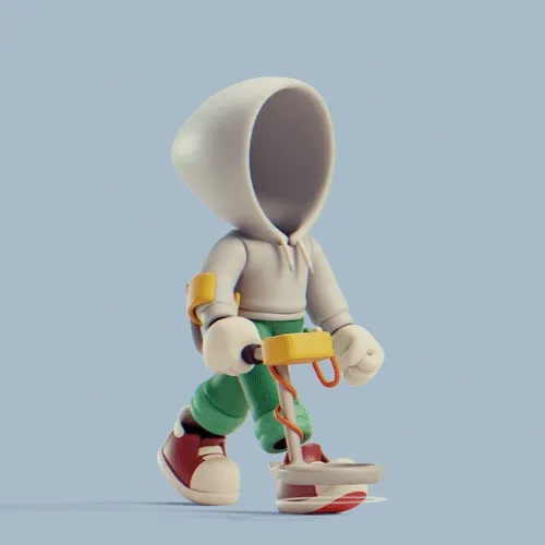 3d Invisible Friends