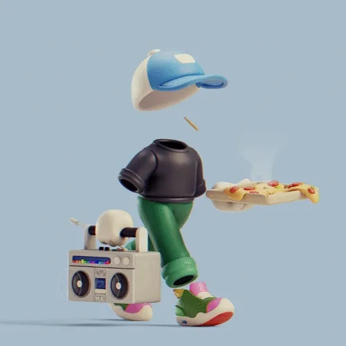 Invisible Friends 3D #4959