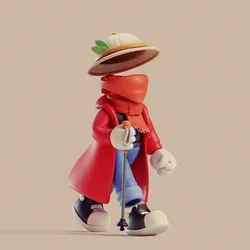 Invisible Friends 3D #1504