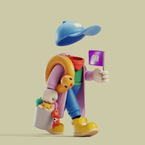 Invisible Friends 3D #2987