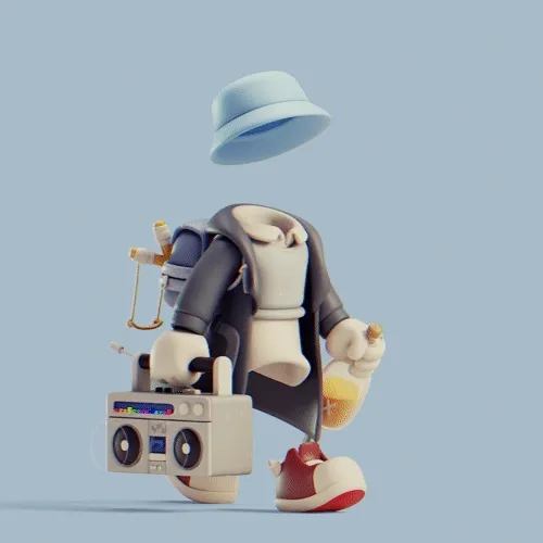 3d Invisible Friends