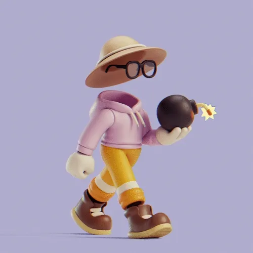 Invisible Friends 3D #2072