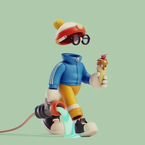 Invisible Friends 3D #2376