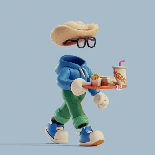3d Invisible Friends