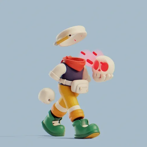 Invisible Friends 3D #1280