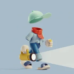 Invisible Friends 3D #3398