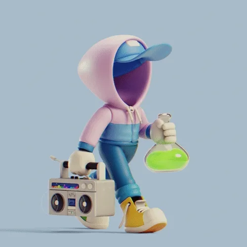 3d Invisible Friends