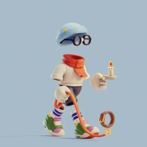 3d Invisible Friends