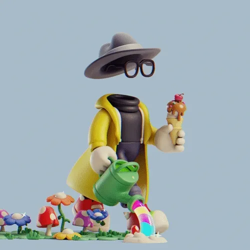 Invisible Friends 3D #2453