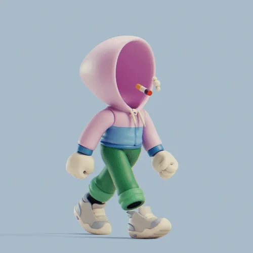 Invisible Friends 3D #1039
