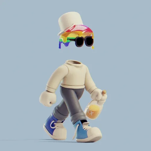 Invisible Friends 3D #4499
